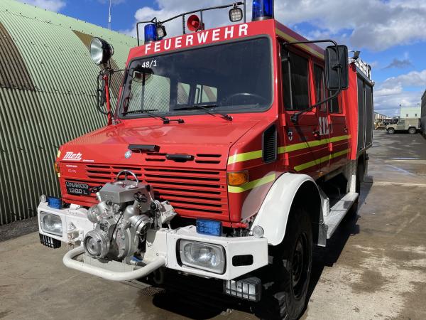 Mercedes Unimog U1300L Crew Cab Fire Engine - Evems Limited - Good quality fire engines for sale